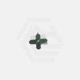 Marble Patterened Mosaic Green Metal Matt Tile 200x200mm Sheet