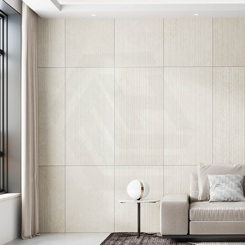 Patrick Ivory Ripple Matt Stone Look 600×1200mm Tile