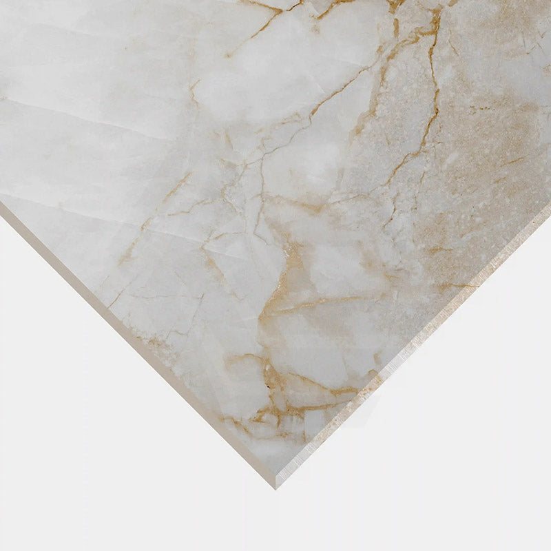 Sofia White Mixed Colour Marble Look Matt 300/600/1200mm Tile
