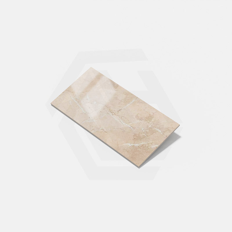 Bracca Beige Polished Marble Look 300/600/1200mm Tile