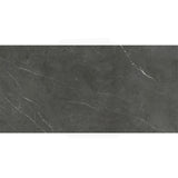 Bracca Dark Grey Polished Marble Look 300/600/1200mm Tile