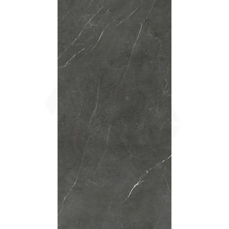 Bracca Dark Grey Polished Marble Look 300/600/1200mm Tile