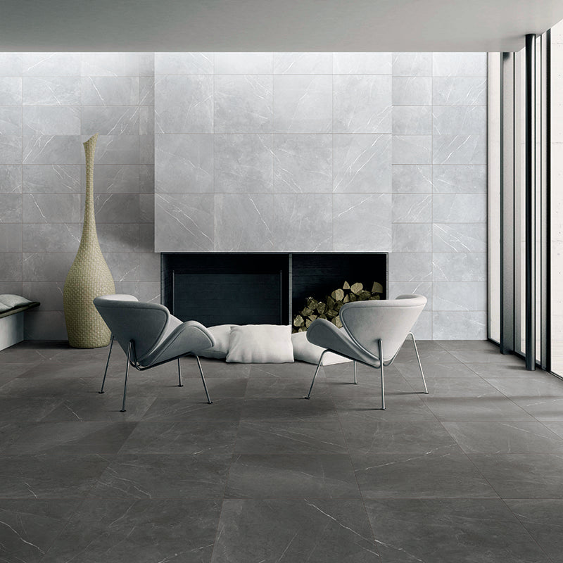 Bracca Dark Grey Matt Marble Look 300/600/1200mm Tile