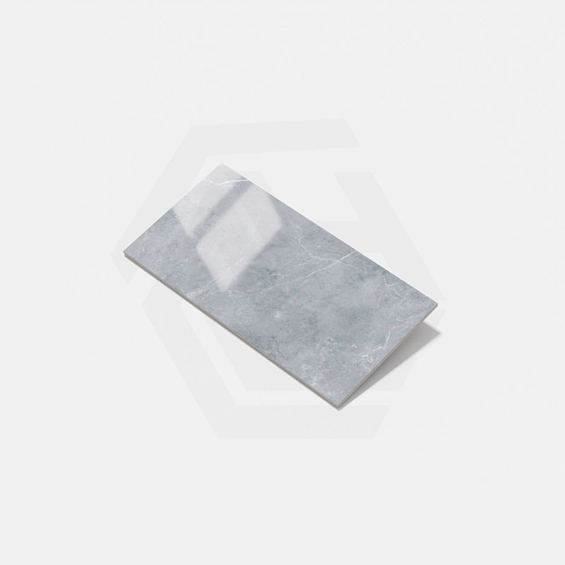 Bracca Light Grey Polished Marble Look 300/600/1200mm Tile