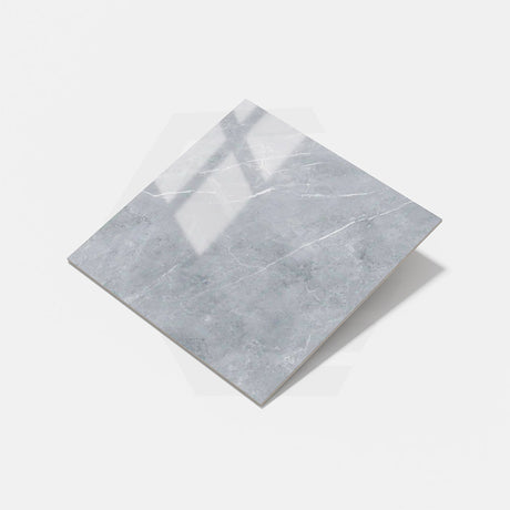 Bracca Light Grey Polished Marble Look 300/600/1200mm Tile
