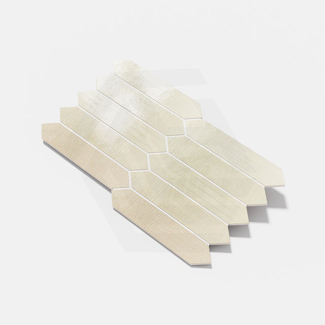 Crackle Decor Marfil Gloss Beige Polished Subway Tile 65x330mm