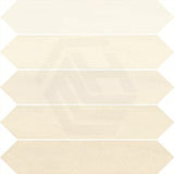 Crackle Marfil Gloss Beige Polished Subway Tile 65x330mm