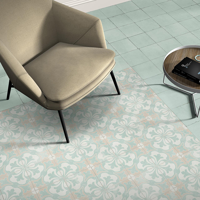 Valencia Carme Porcelain Matt Mixed Pattern Tile 200×200mm
