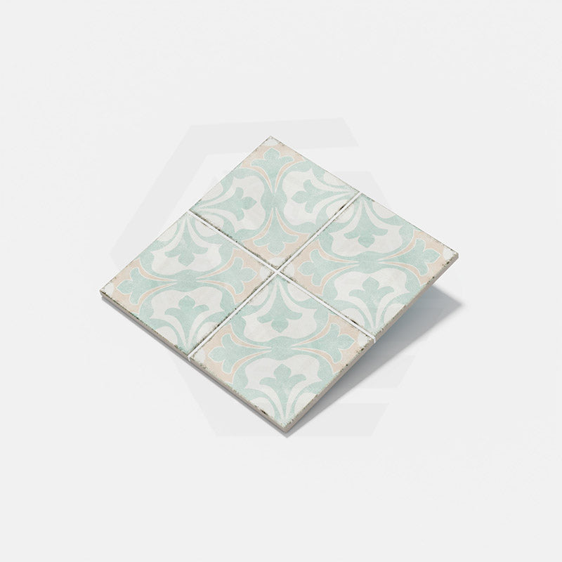 Valencia Carme Porcelain Matt Mixed Pattern Tile 200×200mm