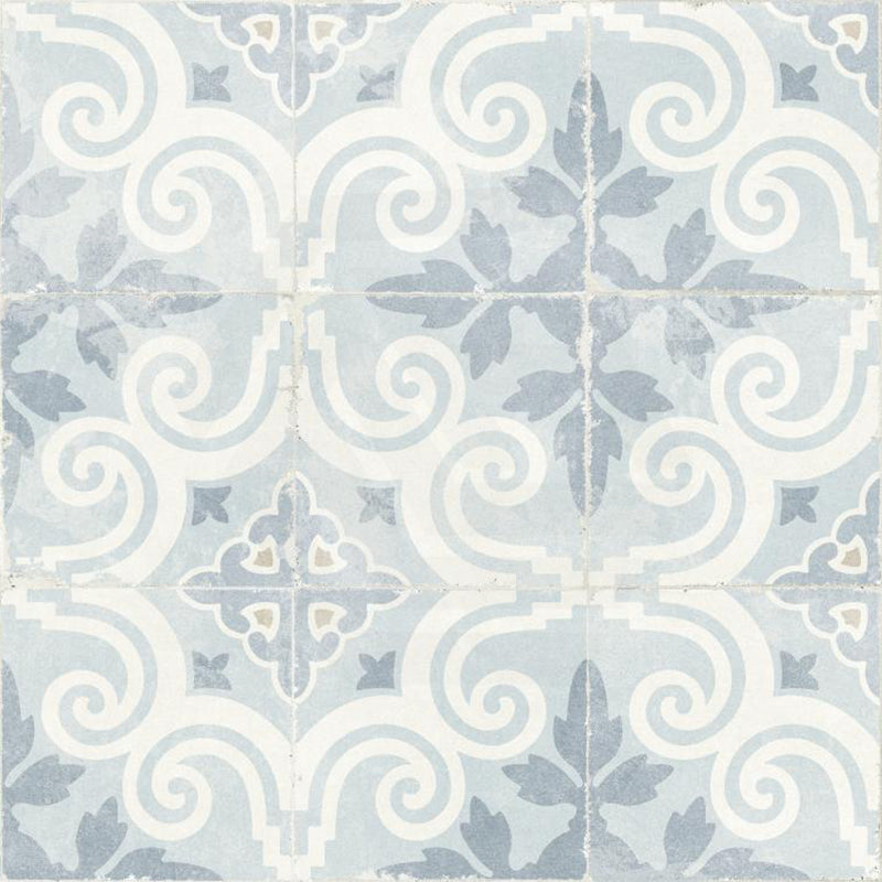 Valencia Turia Porcelain Matt Mixed Pattern 200×200mm Tile