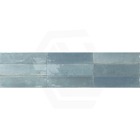 Agadir Agua Gloss Blue Polished Subway Tile 70/147/280mm