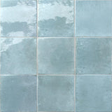 Agadir Agua Gloss Blue Polished Subway Tile 70/147/280mm