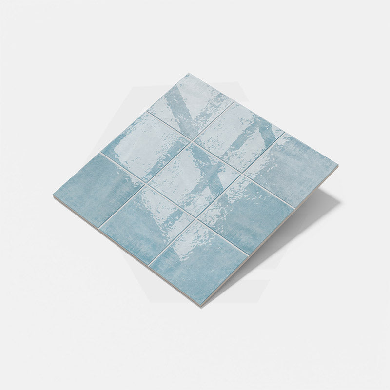 Agadir Agua Gloss Blue Polished Subway Tile 70/147/280mm
