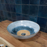 Agadir Lago Gloss Blue Polished Subway Tile 70/147/280mm