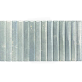 Kit-Kat Mosaic Water Gloss Blue Polished Tile 115x231mm