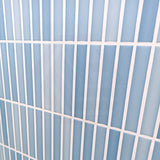Kit-Kat Mosaic Sky Matt Blue Tile 115x231mm