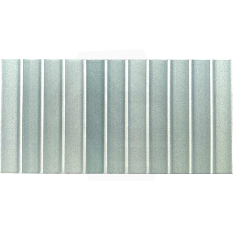 Kit-Kat Mosaic Anise Green Matt Porcelain Tile 115×231mm