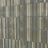 Kit-Kat Mosaic Musgo Gloss Green Polished Tile 115x231mm