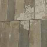 Agadir Musgo Gloss Green Polished Subway Tile 70x280mm