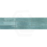 Agadir Turquesa Gloss Blue Polished Subway Tile 70x280mm