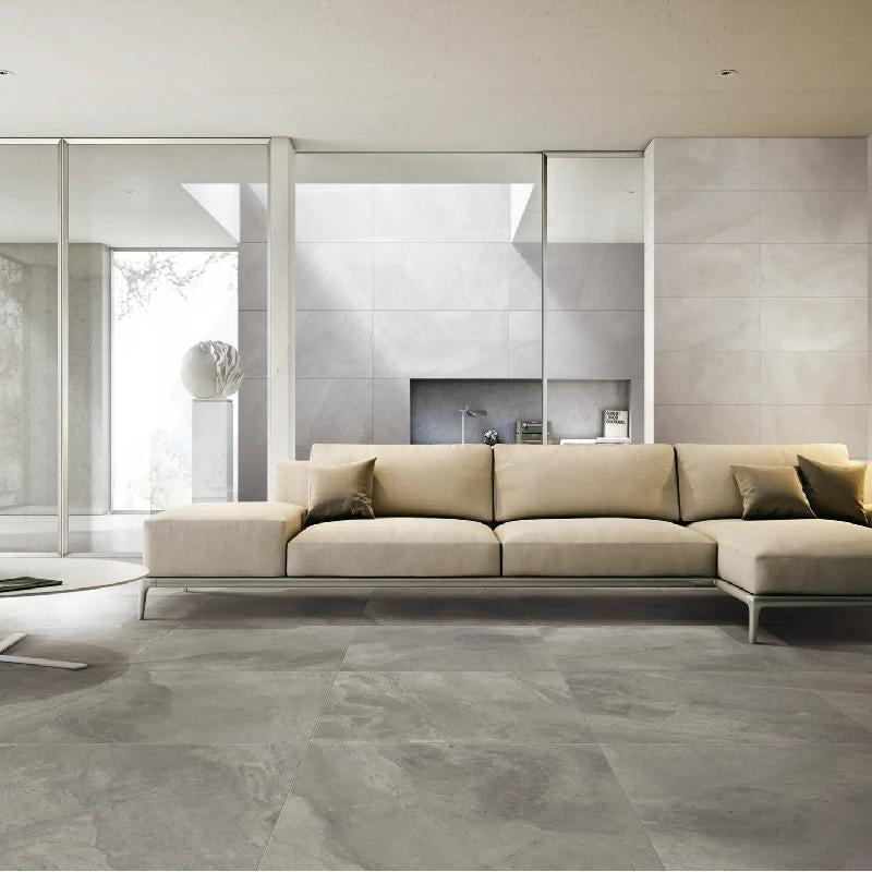 Stari Charcoal Stone Look Matt Dark Grey 300/600mm Tile