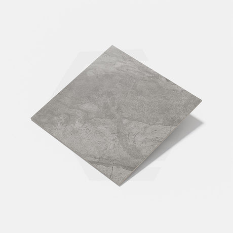 Stari Charcoal Stone Look Lappato Dark Grey 600x600mm Tile
