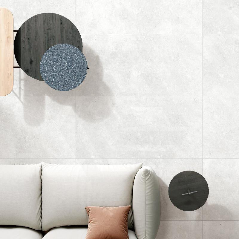 Vent Bianco Stone Look Matt White 300/600mm Tile