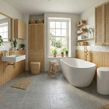 Elite Oval Freestanding Bathtub Acrylic NO Overflow 1500/1700mm - Gloss White