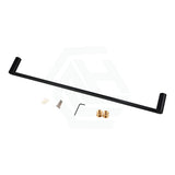 Esperia 600/800mm Matt Black Single Towel Rail Stainless Steel 304 Wall Mounted Bathroom Products