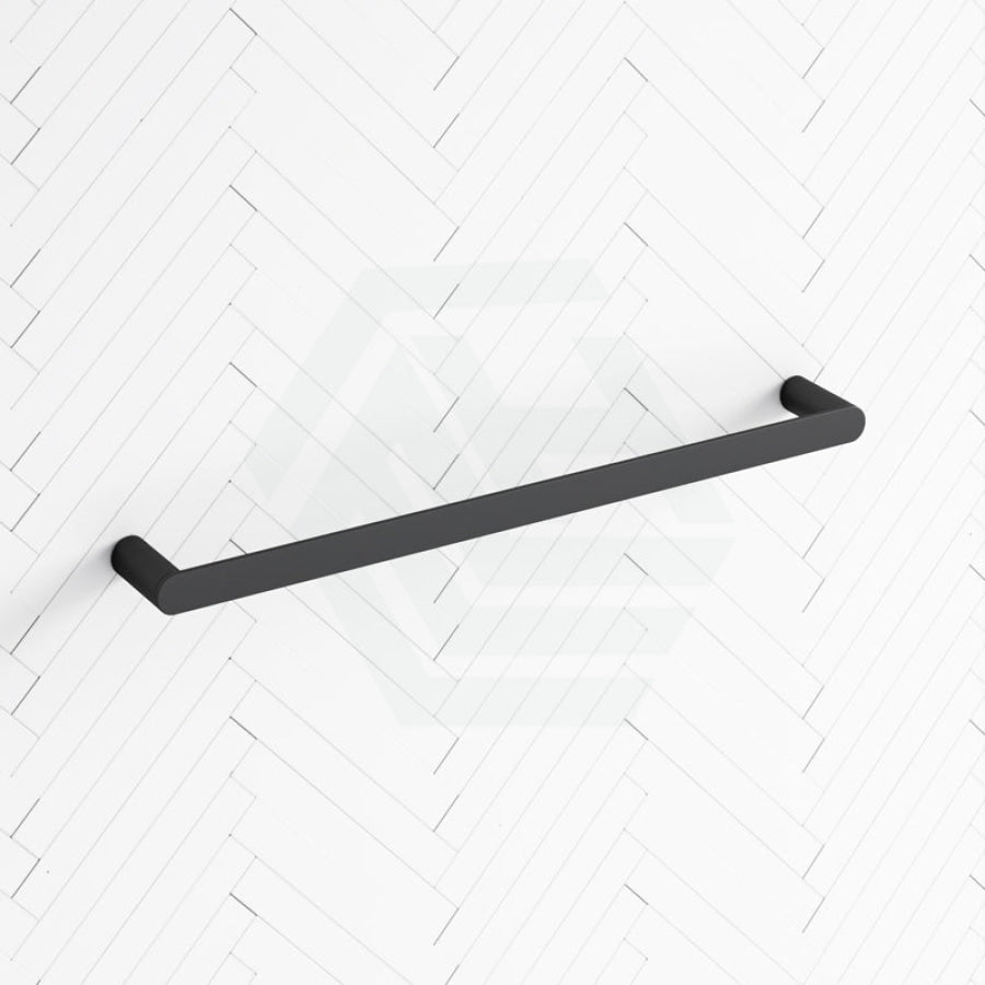Esperia 600/800mm Matt Black Single Towel Rail Stainless Steel 304 Wall Mounted Rails