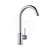 Euro Chrome Solid Brass Classic Round Mixer Tap With 360° Swivel For Kitchen Kitchen Products