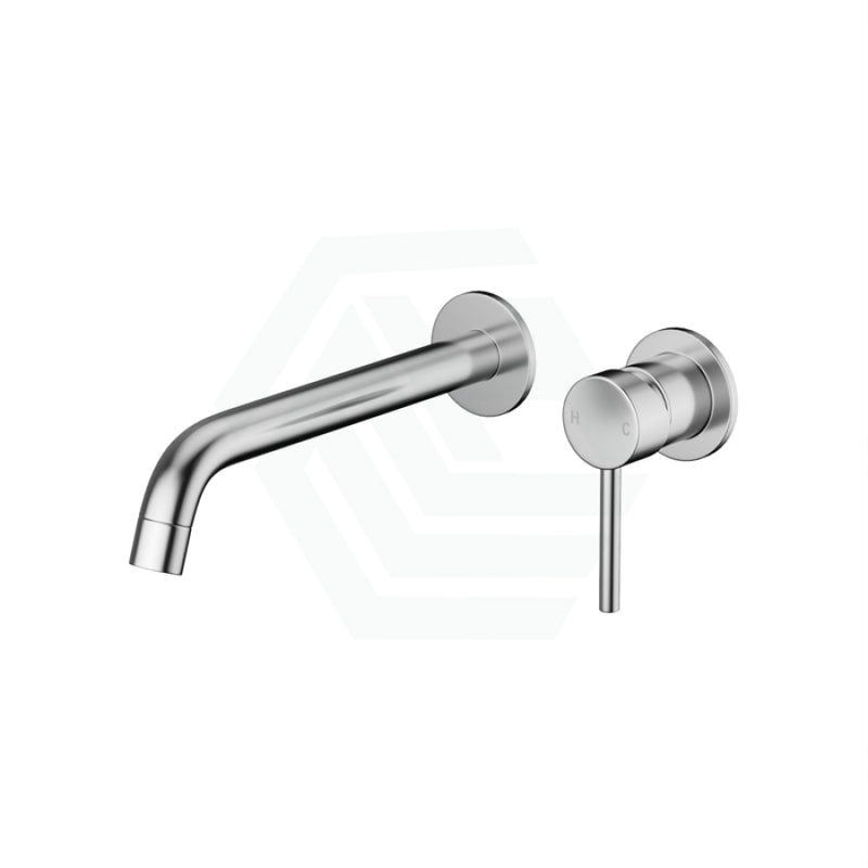 Euro Chrome Solid Brass Wall Tap Set With Mixer For Bathtub And Basin Bath/Basin Sets