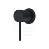 Euro Matt Black Solid Brass Wall Tap Set With Mixer For Bathtub And Basin