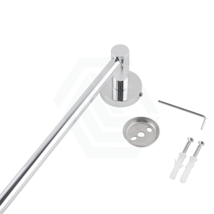 Euro Pin Lever Round Chrome Single Towel Rack Rail 900mm Stainless Steel 304 Bathroom Products