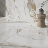 Elite Marble Calacatta Macchia Matt Marble Look 600x600mm Tile