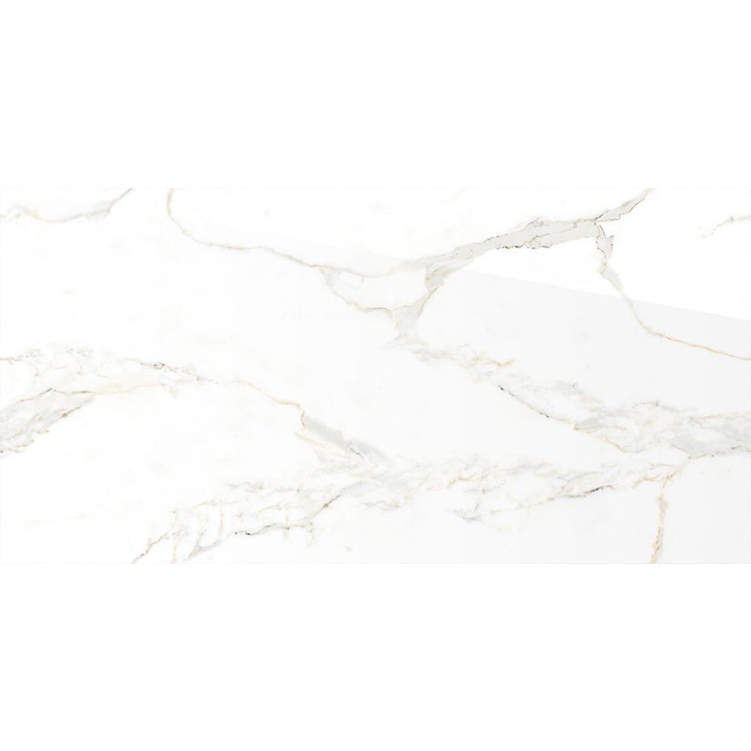 Euromarmo Calacatta Gold Polished Marble Look 300/600/1200mm Tile