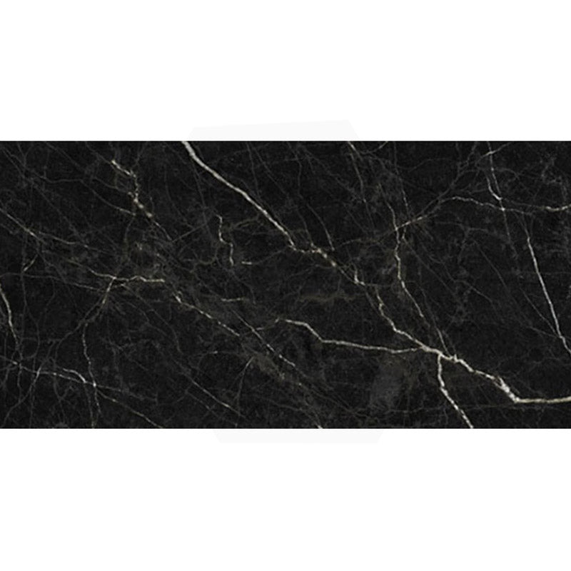Euromarmo Nero Marquina Marble Look Honed 300/600mm Tile