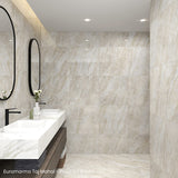 Euromarmo Taj Mahal Polished Marble Look 600/1200mm Tile