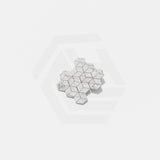 Marble Express Mosaic Carrara Diamond Cube Honed Tile 282x244mm Sheet (45×78mm Cube Piece)