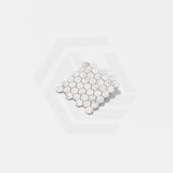 Marble Express Mosaic Carrara Hexagon Honed Tile 305x298mm Sheet (48×55mm Hexagon Piece)