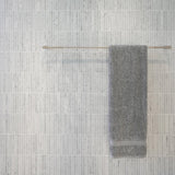 Marble Express Mosaic Carrara Strip Honed Tile 305x305mm Sheet (15x150mm Strip Piece)