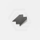 Marble Express Mosaic Pietra Grey Herringbone Honed Tile 305x281mm Sheet (25×98mm Chip Piece)
