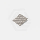 Marble Express Mosaic Silver Grey Strip Honed Tile 305x305mm Sheet (15x150mm Strip Piece)