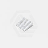Marble Mosaic Calacatta 3D Flute Honed Tile 300x300mm Sheet (23x300mm Chip Piece)