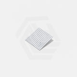 Marble Mosaic Carrara 3D Flute Honed Tile 300x300mm Sheet (23x300mm Chip Piece)