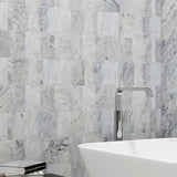 Marble Mosaic Paradise Nova Brick Tile 300x300mm Sheet