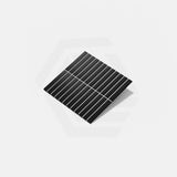 Cottage Strip Mosaic Sheet Matt Black 300x296mm Tile (22x145mm Strip Piece)