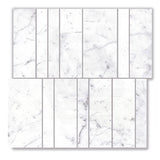 Euromarmo Carrara Venatino Mosaic Nova Brick Honed 300x300mm Tile