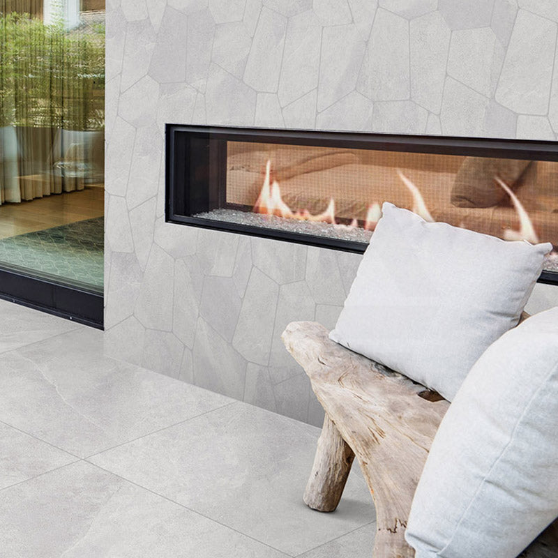 Mayastone Mosaic Pearl Cozy Ezigrip Tile 675x500mm Sheet