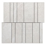 Mayastone Mosaic Silk Nova Brick Ezigrip Tile 300x300mm Sheet